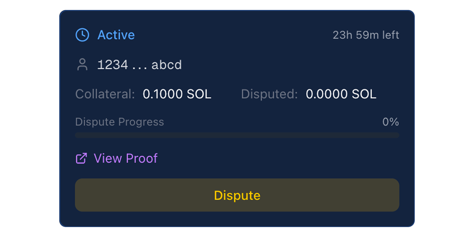 Claim period countdown